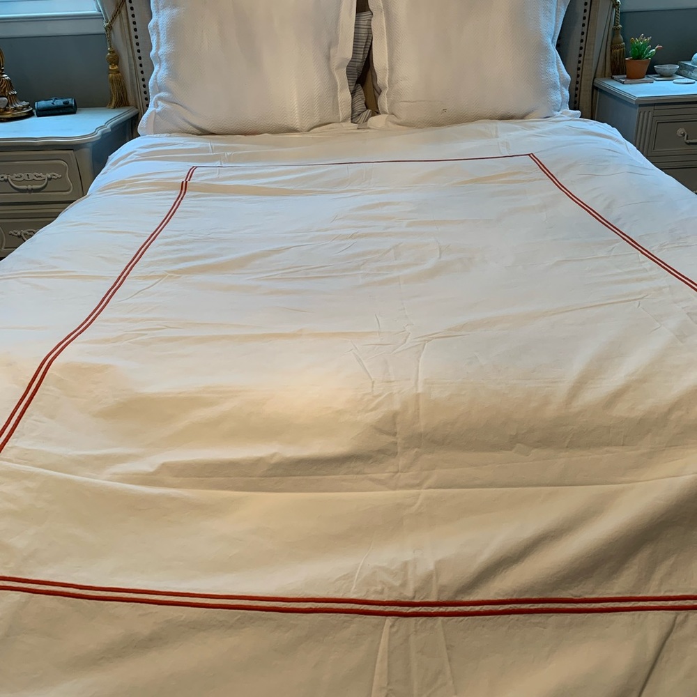 Restoration Hardware duvet cover